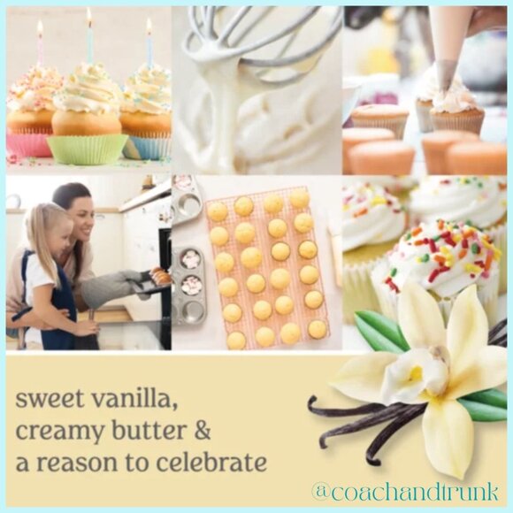 22 OZ Yankee Candle Vanilla Cupcake Jar Candle NWT - Picture 2 of 7